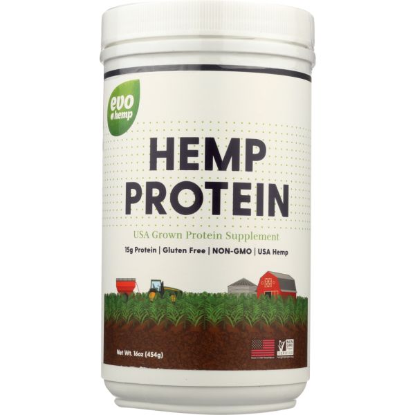 EVO HEMP: Hemp Protein, 16 oz