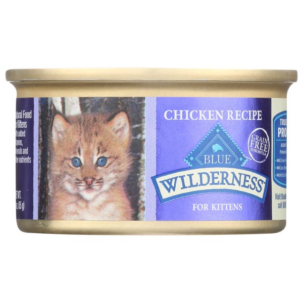 BLUE BUFFALO: Wilderness for Kittens Chicken Recipe, 3 oz