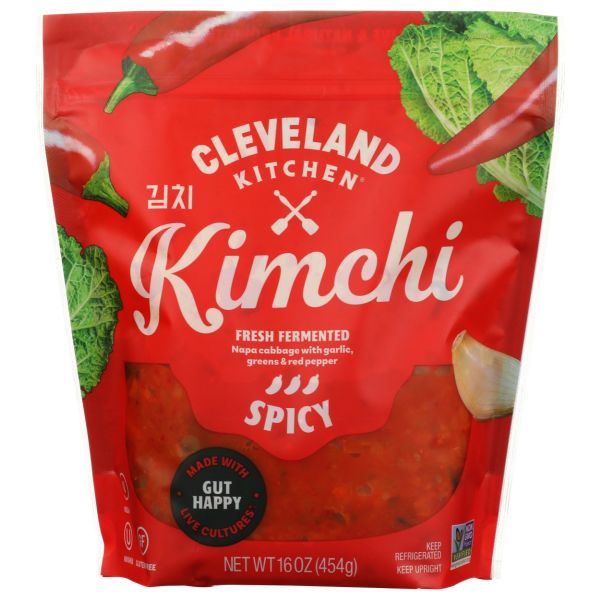 CLEVELAND KITCHEN: Spicy Kimchi, 16 oz