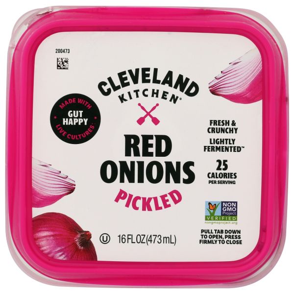 CLEVELAND KITCHEN: Pickled Red Onions, 16 fo
