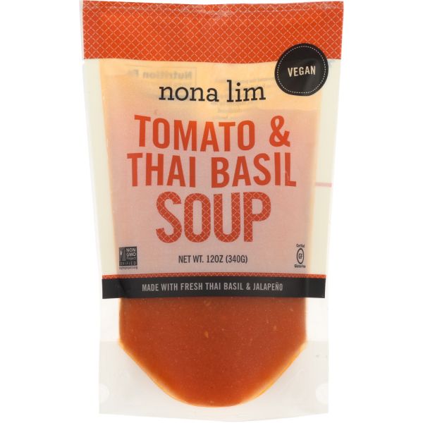 NONA LIM: Tomato and Thai Basil Soup, 12 oz