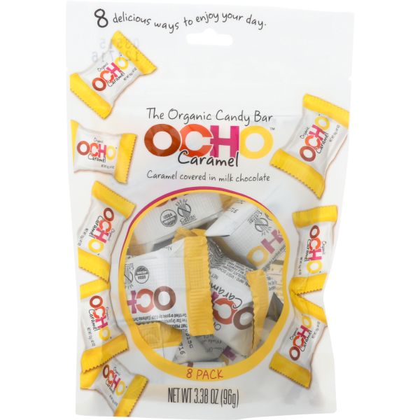 OCHO CANDY: Candy Caramel Organic, 3.5 oz