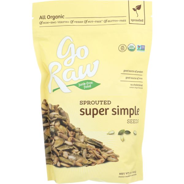 GO RAW: Organic Simple Seed Mix, 16 oz