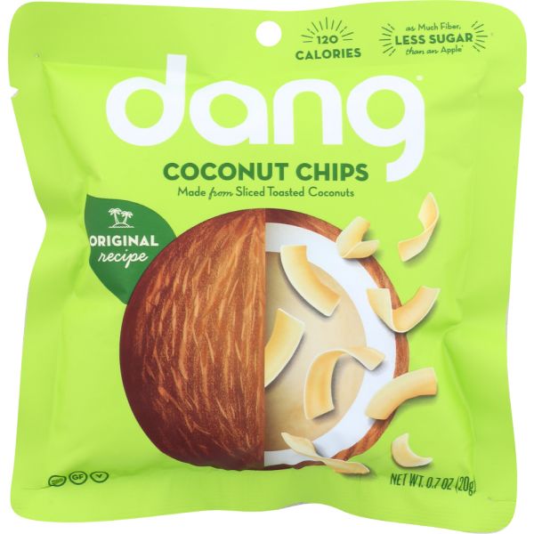 DANG: Original Recipe Coconut Chips, 0.7 oz