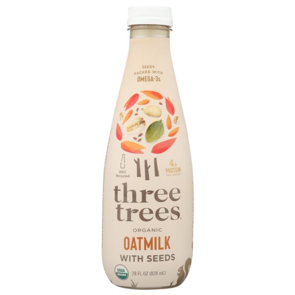 THREE TREES: Milk Oat And Seed Org, 28 fo
