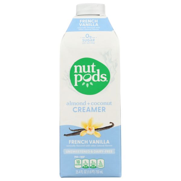 NUTPODS: Creamer Alm Ccnt Frvan Un, 25.4 fo