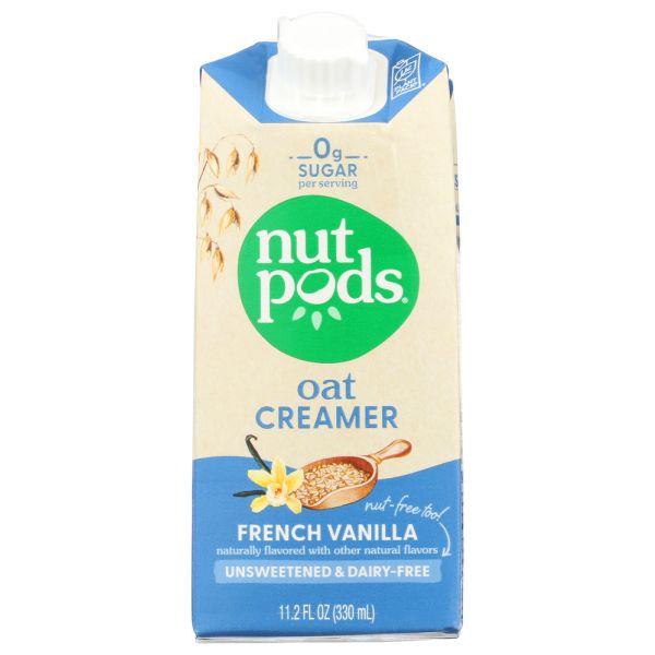 NUTPODS: Oat French Vanilla, 11.2 fo