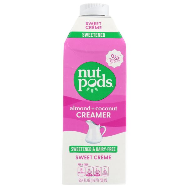 NUTPODS: Almond Coconut Creamer Sweet Creme, 25.4 fo