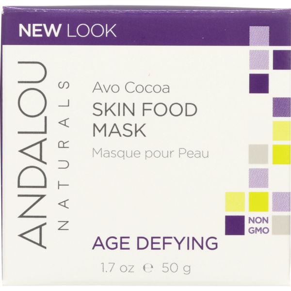 ANDALOU NATURALS: Cocoa Skin Food Mask, 1.7 oz