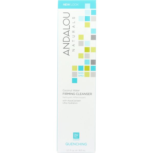 ANDALOU NATURALS: Cleanser Firm Coconut Water, 5.5 fl oz