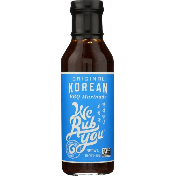 WE RUB YOU: Original Korean BBQ Sauce, 15 oz