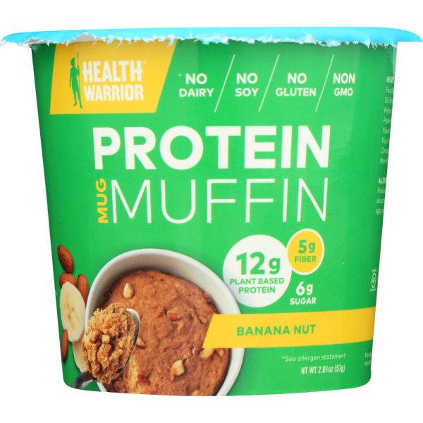 HEALTH WARRIOR: Protein Mug Muffin Banana Nut, 2.01 oz