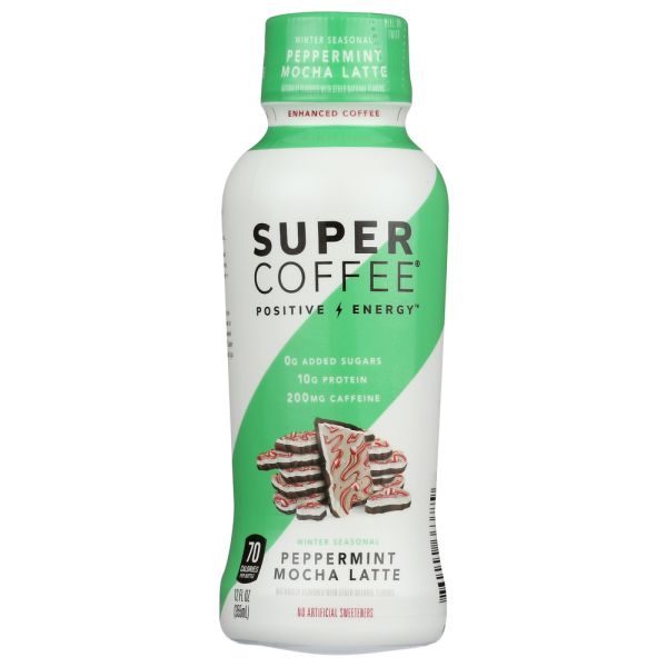 KITU: Super Coffee White Chocolate Peppermint, 12 fo