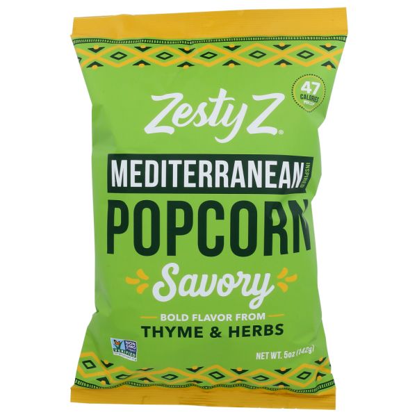 ZESTY Z: Savory Mediterranean Popcorn, 5 oz