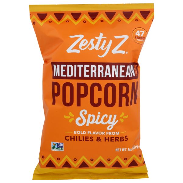 ZESTY Z: Spicy Mediterranean Popcorn, 5 oz