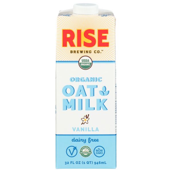 RISE BREWING CO: Organic Oat Milk Vanilla, 32 fo
