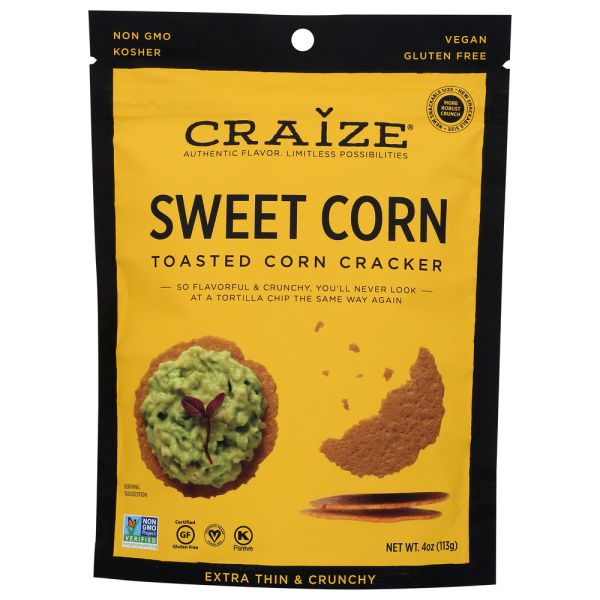 CRAIZE: Crackers Corn Sweet, 4 oz