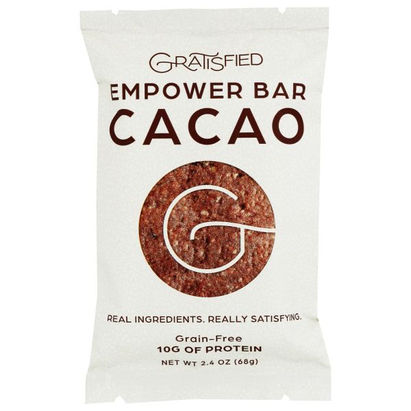 GRATISFIED: Empower Bar Cacao, 2.4 oz