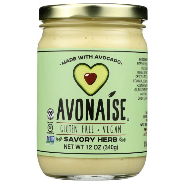 AVONAISE: Mayo Avocado Savory Herb, 12 oz