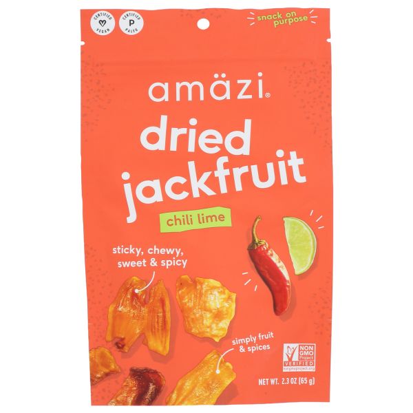 AMAZI: Chili Lime Jackfruit Chews, 2.30 oz