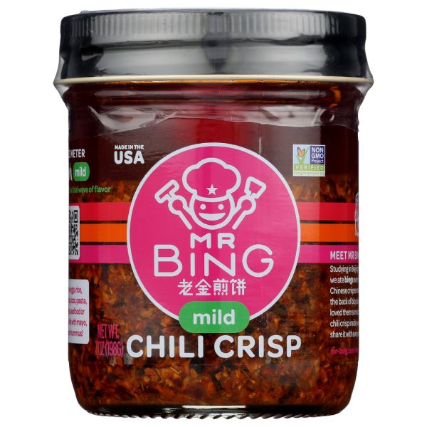 MR BING: Chili Crisp Mild, 7oz