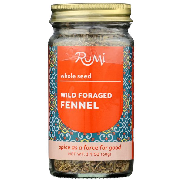 RUMI SPICE: Spice Fennel Whole Seed, 2.1 oz
