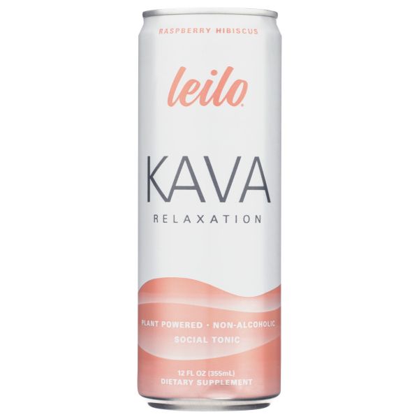 LEILO: Kava Relaxation Raspberry Hibiscus, 12 fo