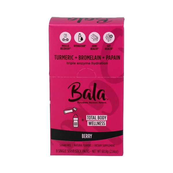 BALA: Hydration Berry 8 Packets, 2.14 oz