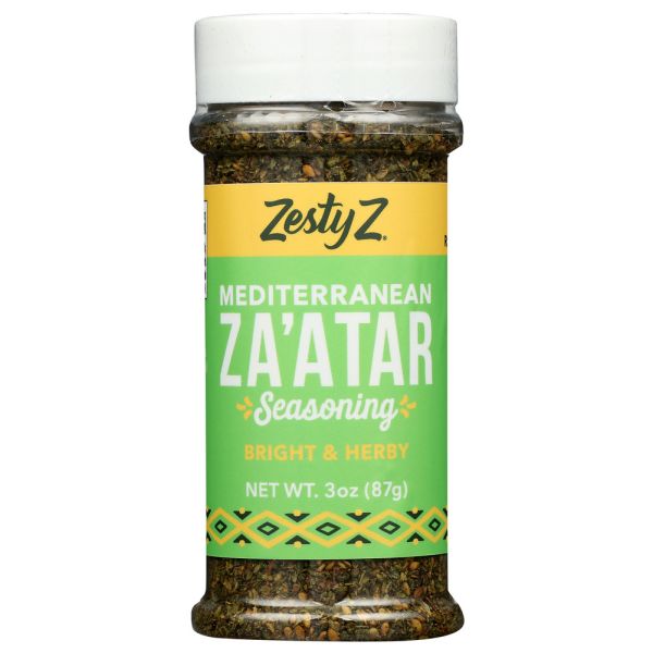 ZESTY Z: Mediterranean Za'atar Seasoning, 3 oz