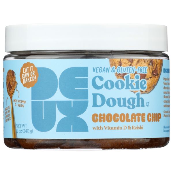 DEUX: Dough Cookie Choc Chip, 12 oz