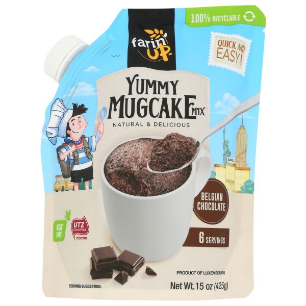FARINUP: Yummy Mug Cake Mix 15 oz