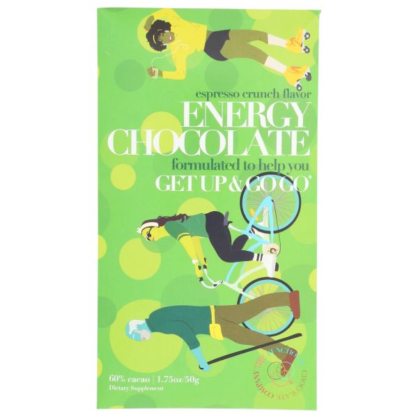 THE FUNCTIONAL CHOCOLATE COMPANY: Energy Chocolate, 1.75 oz