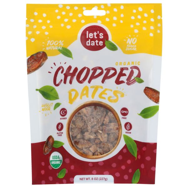 LETS DATE: Chopped Dates, 8 oz