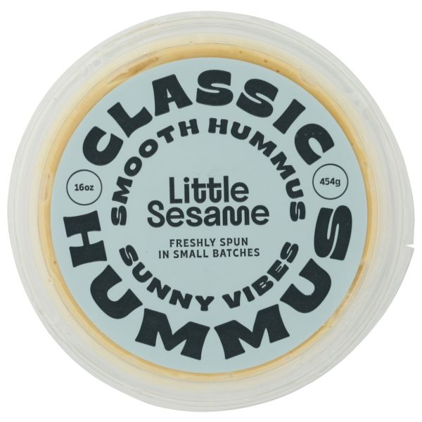 LITTLE SESAME: Smooth Classic Hummus, 16 oz