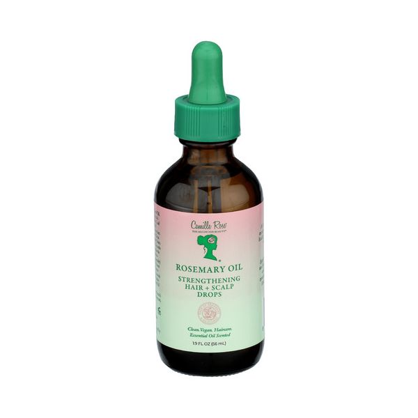CAMILLE ROSE: Rosemary Oil Strengthening Hair Plus Scalp Drops, 1.9 fo