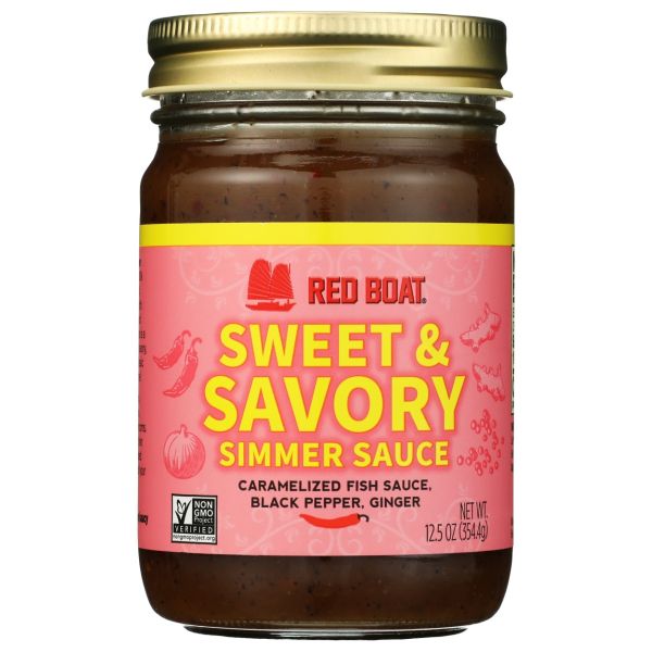 RED BOAT: Sweet and Savory Simmer Sauce, 12.5 oz