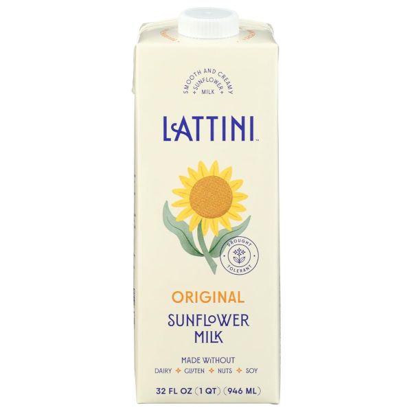 LATTINI: Original Sunflower Milk, 32 fo