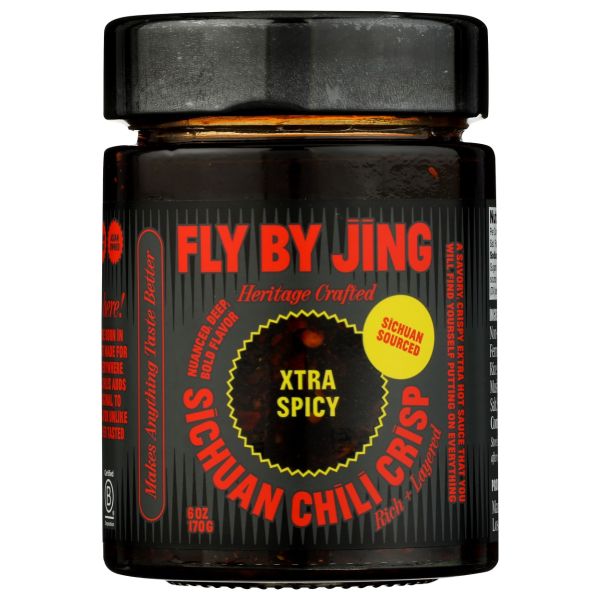 FLY BY JING: Xtra Spicy Sichuan Chili Crisp, 6 oz