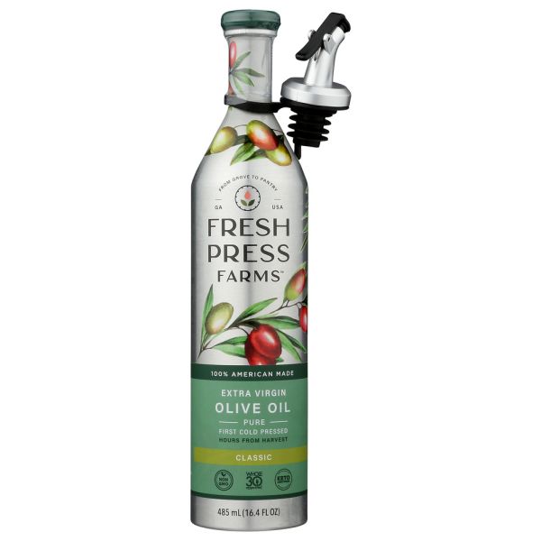 FRESH PRESS FARMS: Classic Extra Virgin Olive Oil, 485 ml