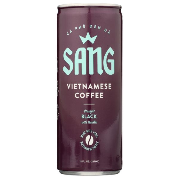 SANG: Vietnamese Coffee Black with Vanilla, 8 fo