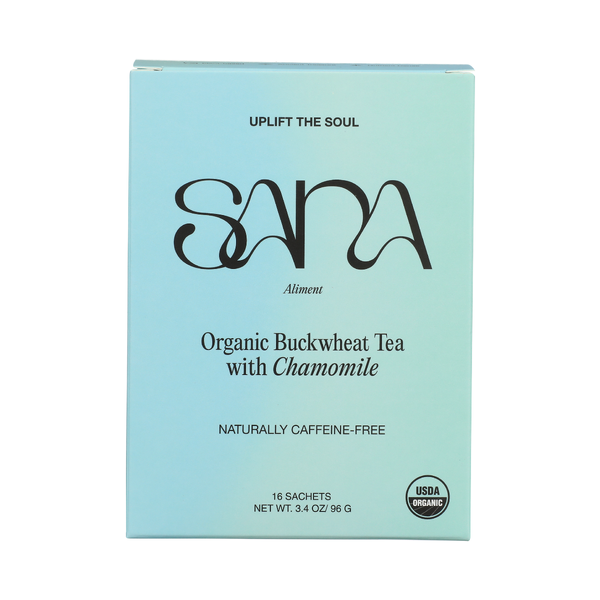 SANA: Organic Buckwheat Tea with Chamomile, 3.4 oz
