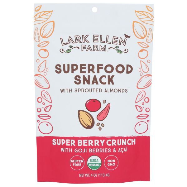 LARK ELLEN FARM: Super Berry Crunch Superfood Snack, 4 oz