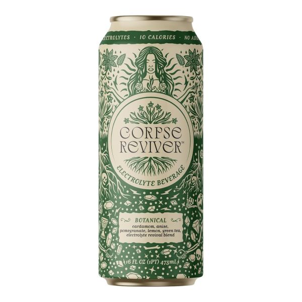 CORPSE REVIVER: Botanical Electrolyte Hydration Drink, 16 fo