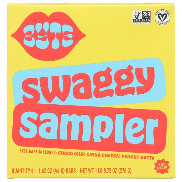 BYTE BARS: Swaggy Sampler Bars, 9.72 oz