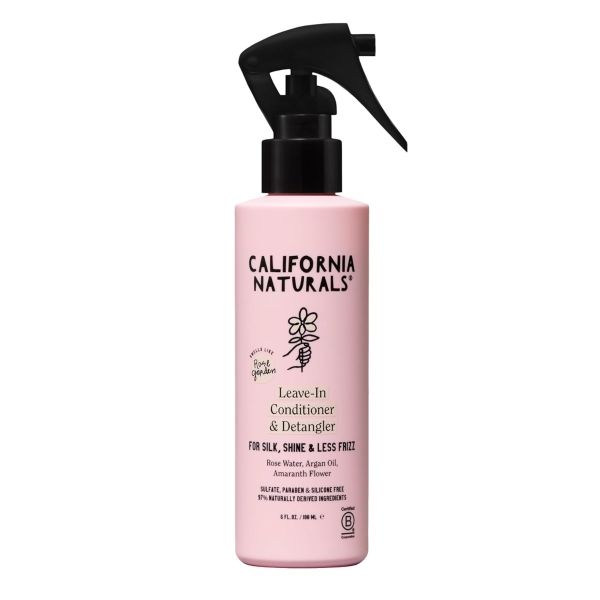 CALIFORNIA NATURALS: Leave In Conditioner And Detangler Rose Garden, 6 fo