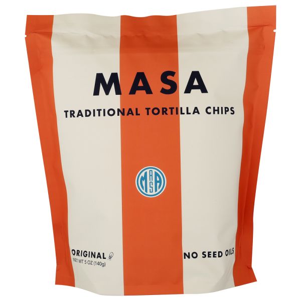 MASA: Original Traditional Tortilla Chips, 5 oz
