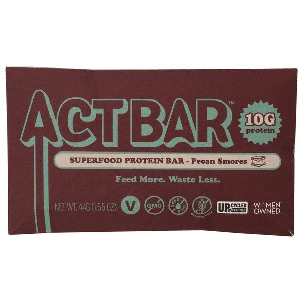 ACT BAR: Pecan Smores Protein Bar, 1.55 oz