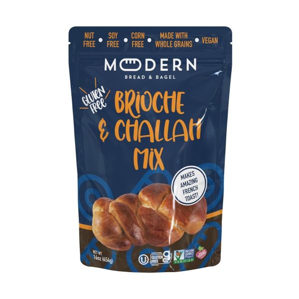 MODERN BREAD & BAGEL: Brioche and Challah Mix, 16 oz