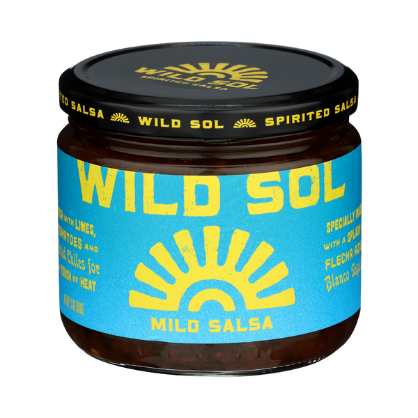 WILD SOL: Mild Salsa, 11 oz