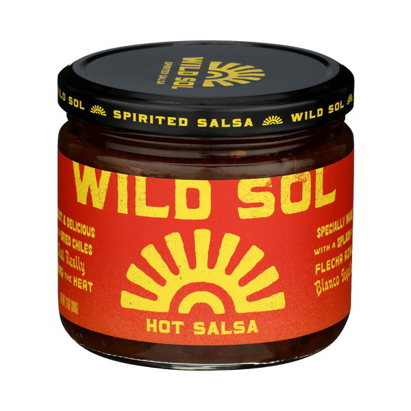 WILD SOL: Hot Salsa, 11 oz